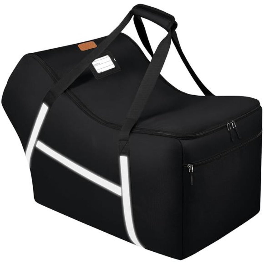 Infant Car Seat Travel Bag Airplane Padded Carrier Gate Check Cover Large Storag